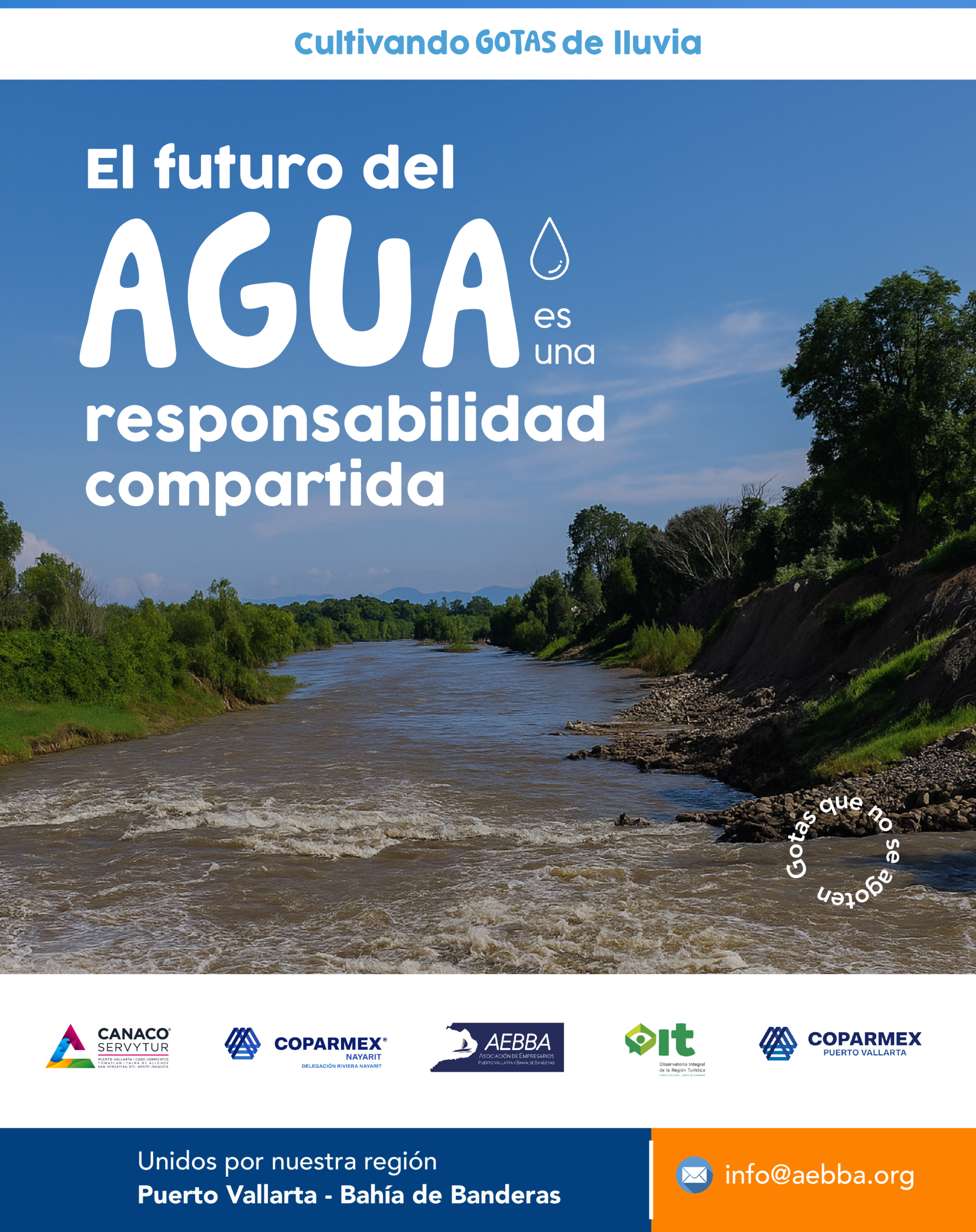 cultivando gotas de lluvia